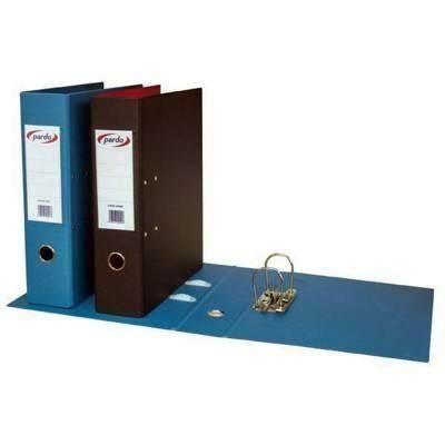 Archivador Pardo de plástico extra folio