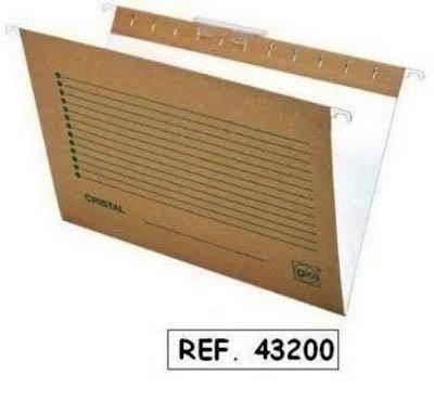 Carpeta Colgantes 43200 Kraft P/25 -Gio- Fº Prolongado 21952