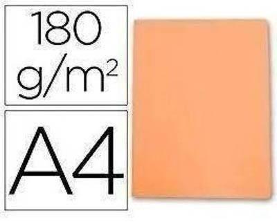 Subcarpeta de Gio 400040550 A4 185G.P/50 Naranja Pastel