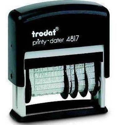 Fechador Trodat 4817 Formulario