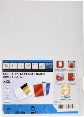 Subcarpeta de Ejecutivas A4 P/25  Blanco 400042267