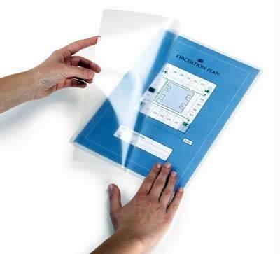 Funda Durable B/10 8237-19 Adhesiva A4