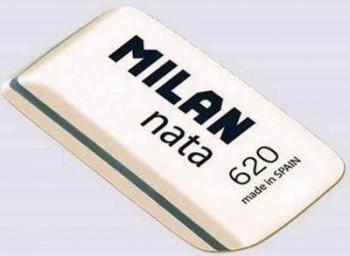 Gomas borrar Milan nata 620 caja de 20