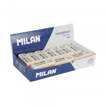 Gomas borrar Milan nata 620 caja de 20