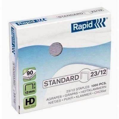 Grapas Rapid 23/12 caja de 1000 24869400