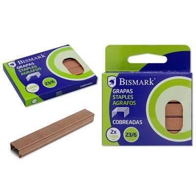 Grapas 23/6 Bismark caja 2 unidades 316873