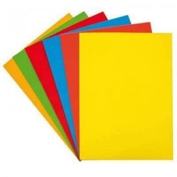 Paq.500h papel color Fixo Paper 80g A4 amarillo limón 65009063