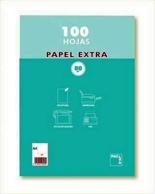 Papel A4 Pacsa 80G 100H. 21811
