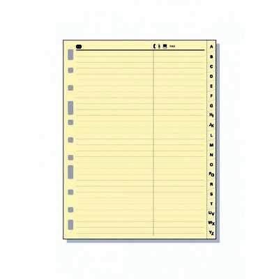 Indice Multitaladro 3002 Cartulina  4325206