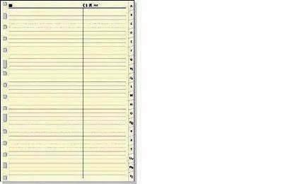 Indice Multitaladro 3005 Cartulina  4325502