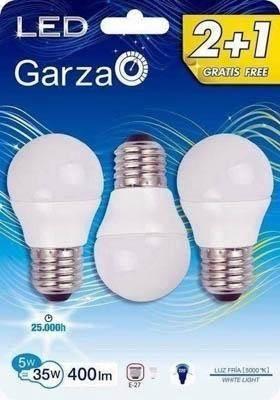 Bombilla Garza 461858 Led 6W 2+1 esferica luz fria