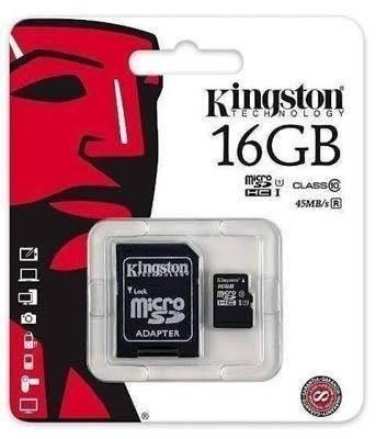 Tarjeta memoria Kingston 16GB SDCS/16GB Canon 0,24