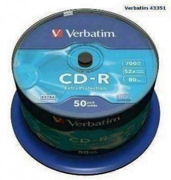 Tarta de CD-ROM Verbatim T/50 43351