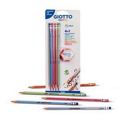 Lapiz Giotto 233200 C/12 Matita HB C/Goma