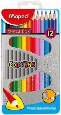 Lapiz Maped metal box color peps caja 12 unidades 832014