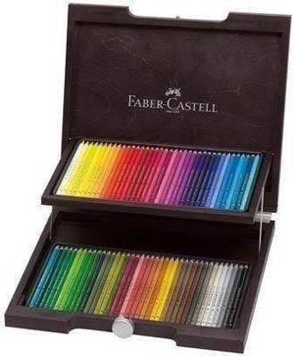 Estuche madera Faber lapiz polychromos caja 72 unidades 09110072