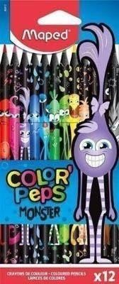 Lapices de colores surtidos Maped Color Peps Monster