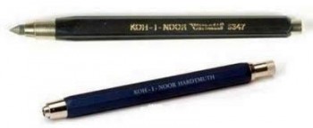 Portaminas Koh-I-Noor pastel y carbon grosos 5,6mm azul 5340