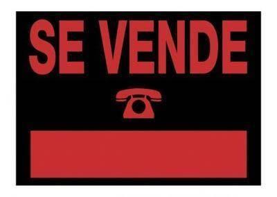 Cartel DIG. SE VENDE 49*34 Fluorescente 6165 NE
