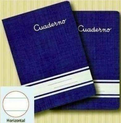 Libreta grapada pacsa cuarto 16H. HORIZONTAL 20009
