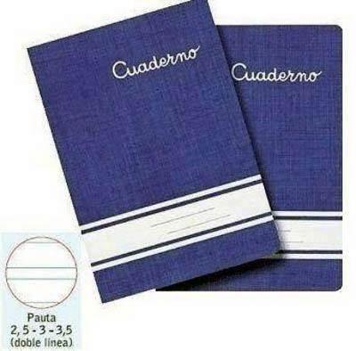 Libreta grapada pacsa cuarto 32H. Pauta 2.5 20105