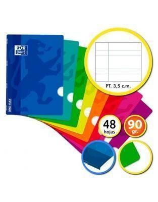 Libreta grapada Oxford 400073336 A4 48H 90G pauta 3.5