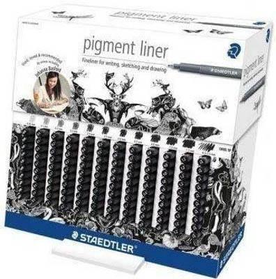 Expositor 120 rotuladores calibrados Staedtler 308 CA120 surtidos