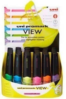 Expositor 36 rotuladores fluorescentes surtidos Uni-Ball USP-200/3D 153395000