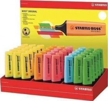 Expositor Stabilo 70/45-1 Boss original fluorescente