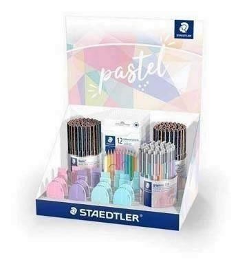 Expositor Staedtler pastel line lapices 182 unidades 61 SCA2 PA
