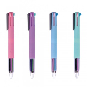 Expositor Apli 18307 boligrafo gel 5 colores pastel surtido Nordik 20 unidades