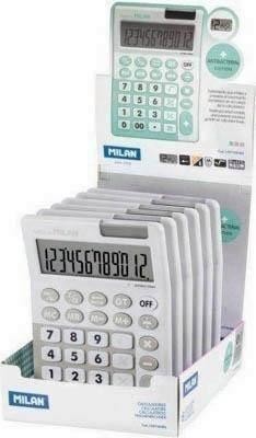 Expositor Milan 6 calculadores 159706IBG antibacterial 12 digitos