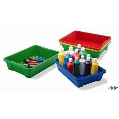 Cubeta Faibo 789-03 Pequeño Rojo S/Tapa