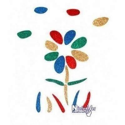 Goma Eva B/20 PURP.Plata Formas IRREGUL.1500114P