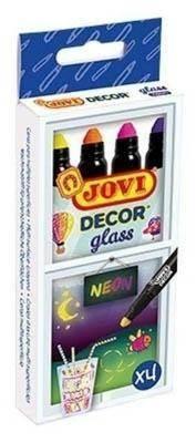 Ceras Jovidecor 1904N caja de 4 surtidos glass neon