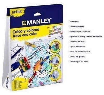 Pack Manley MNC00009 calca y colorea