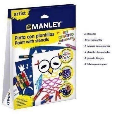 Pack Manley MNC00010 pinta con plantillas