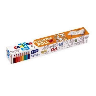 Coloring Roll ABC Carioca 42979 198x30cm