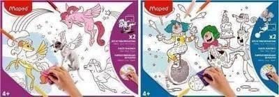 Mantel Maped 831218 pintar individual plastico 2 unidades
