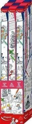 Postre colorear Maped XL 831213 80x100cm.