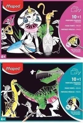 Postales para colorear Maped 831217 10 unidades surtidas