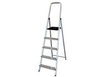 Escalera aluminio Q-Connect KF00318 5 peldaños 31968