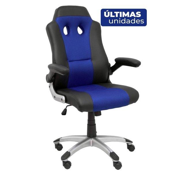 Silla Piqueras Gaming 7218BSP840229NG negro/azul