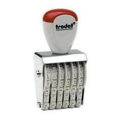 Numerador Trodat 3mm. 1536 6 digitos
