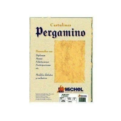 Papel Pergamino 2602 4º Marmol P/25 200G.Amarillo2602142