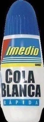 Cola Blanca Imedio 40ML. C/12  6304671-6507211
