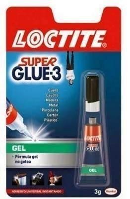 Pegamento de Supe Glue-3 3 G. Gel 2056562