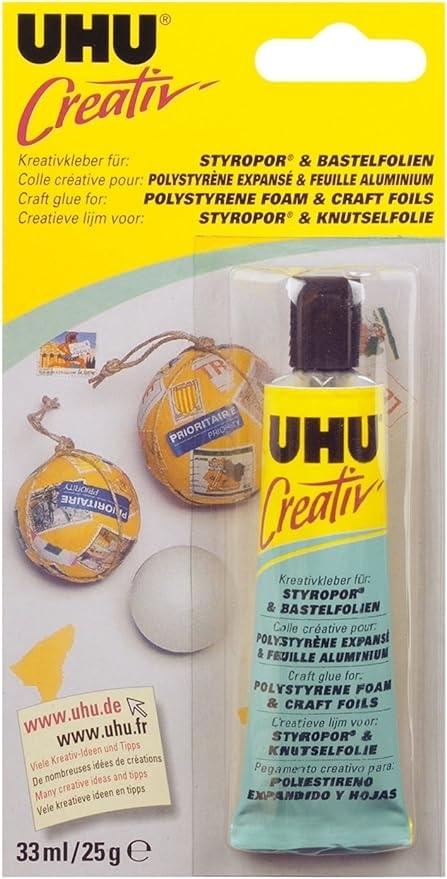 Pegamento de UHU 62929 POLIEstuche./AluMinio 33ML.