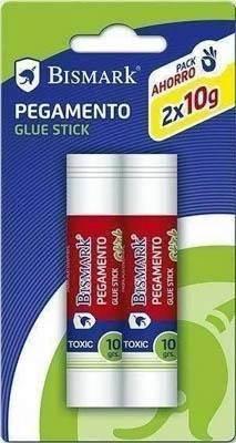 Pegamento de barra 10gr blister de 2 329407 Bismark