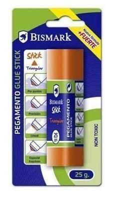 Pegamento de barra triangular 25gr blister de 1 329472 Bismark